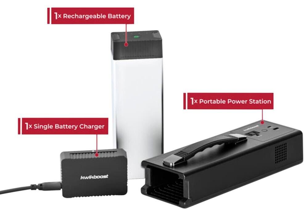 KwikBoost EdgePower Portable Power Station, Personal Use Bundle 2133340
